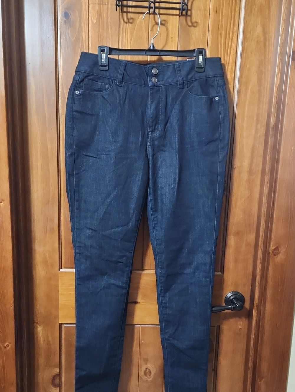 Lane Bryant Venezia Dark Indigo Skinny High-Rise Jeans